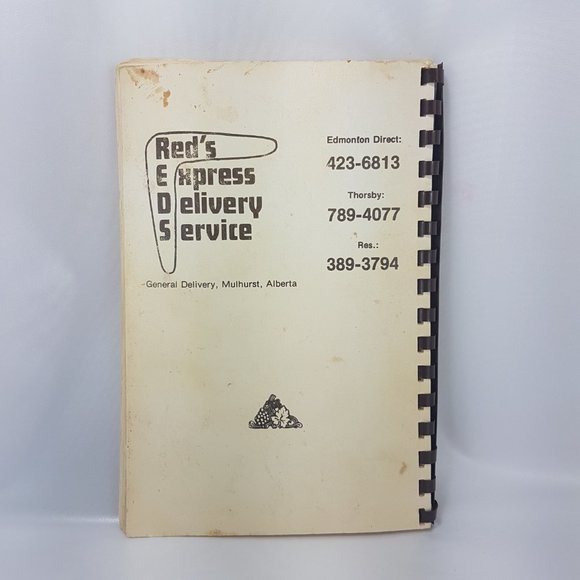 Vintage 1980s Cookbook Thorsby Community League Our Favourites Thorsby Alberta - Picture 2 of 16